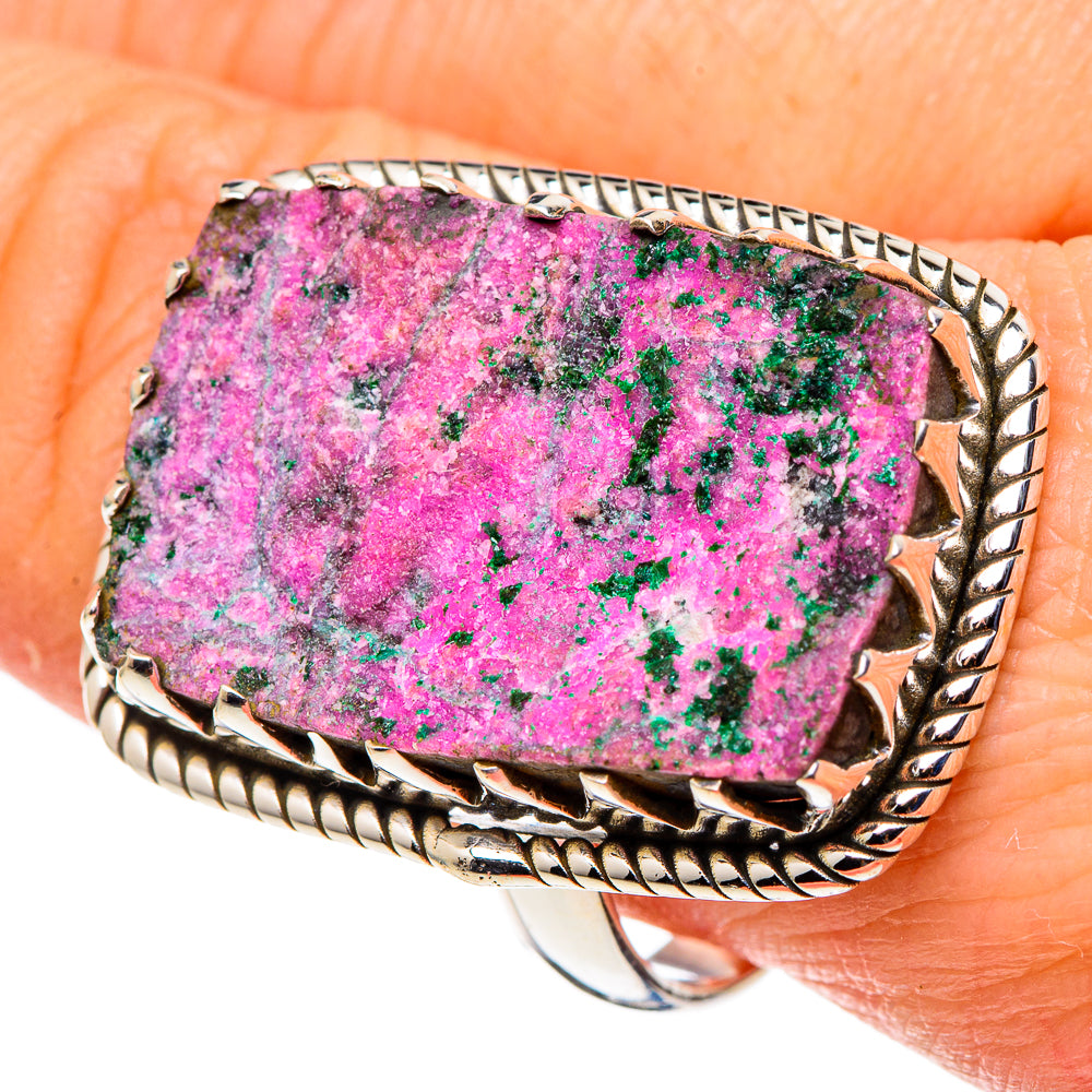 Cobalto Calcite Druzy Rings handcrafted by Anasilvercos - RING97637