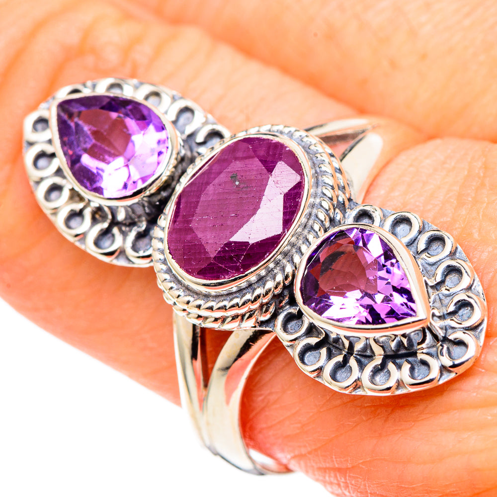 Ruby Rings handcrafted by Anasilvercos - RING97645