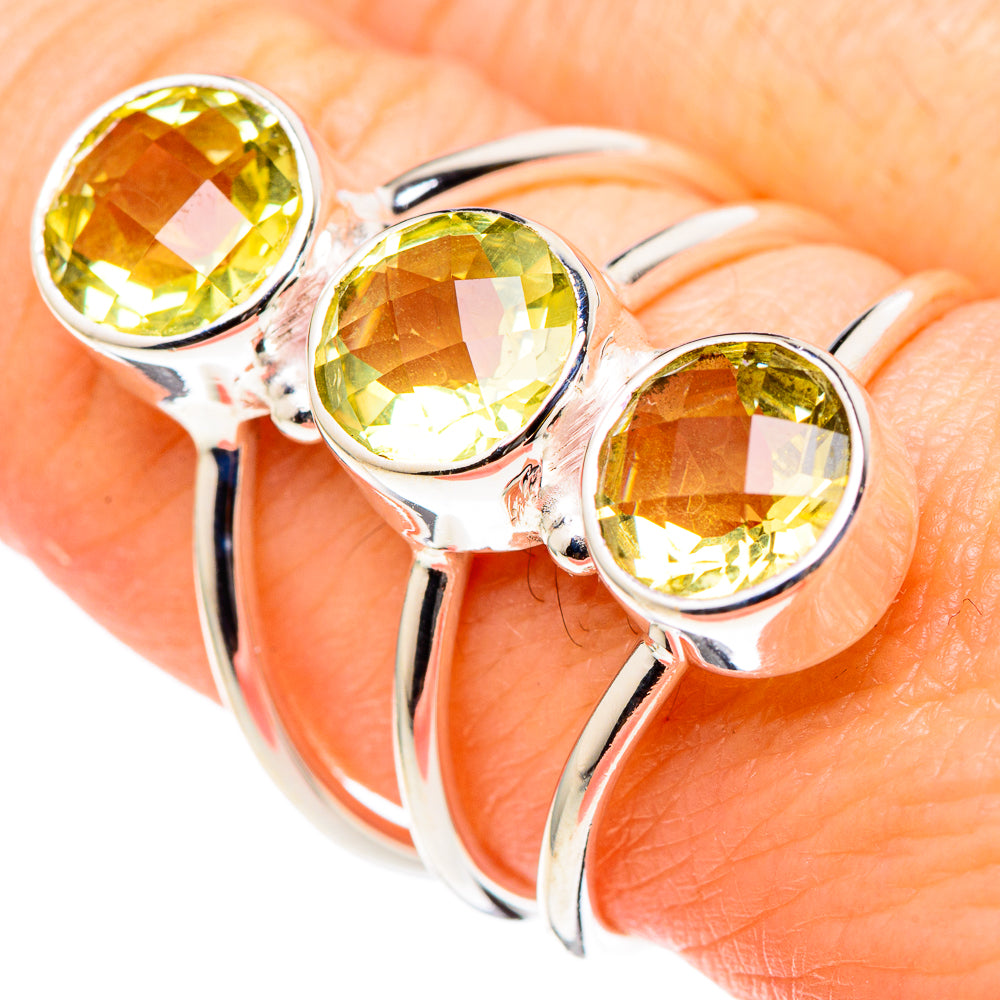 Citrine Rings handcrafted by Anasilvercos - RING97652
