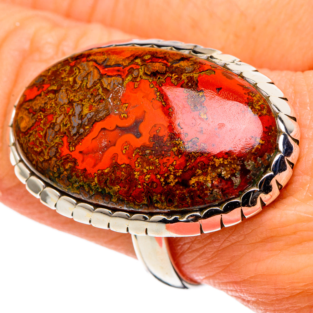 Moroccan Agate Rings handcrafted by Anasilvercos - RING97659