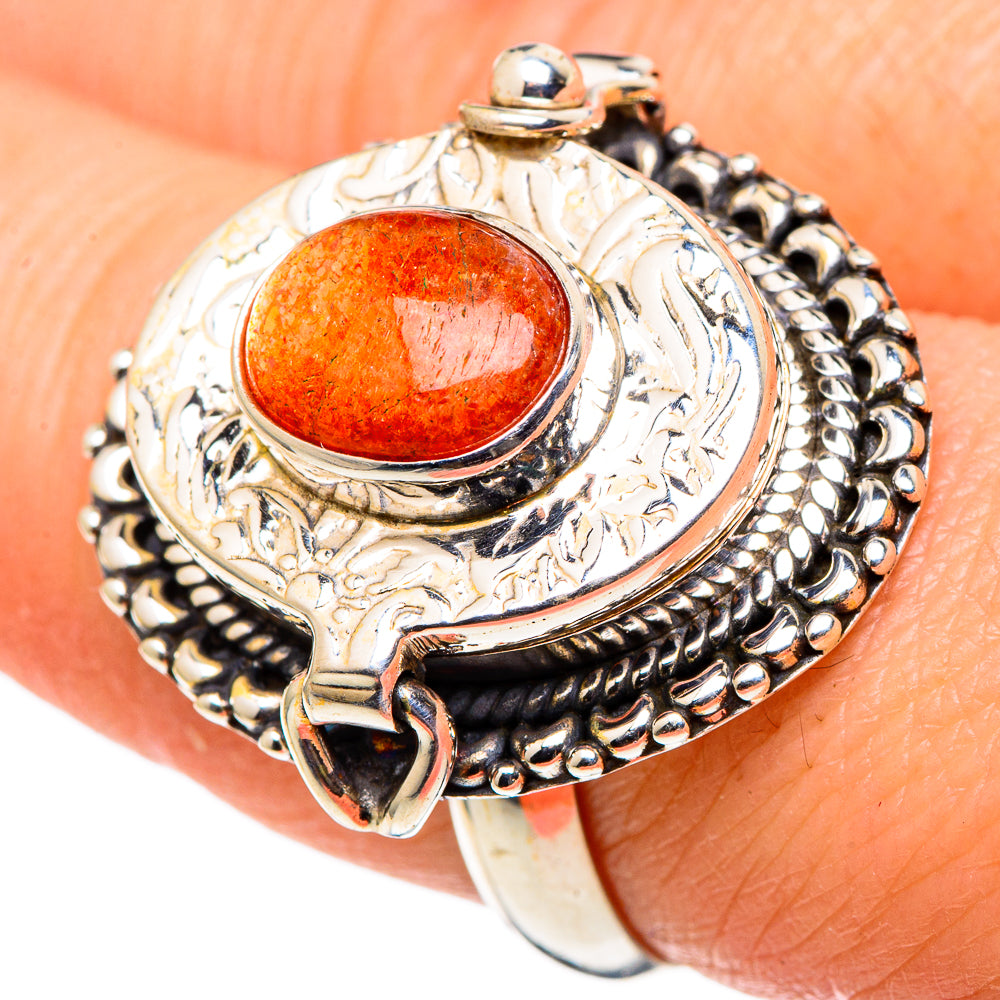 Sunstone Rings handcrafted by Anasilvercos - RING97662