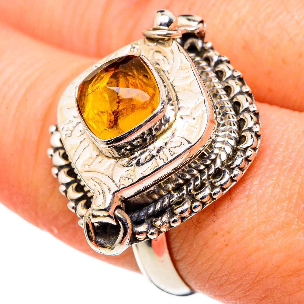 Citrine Rings handcrafted by Anasilvercos - RING97663