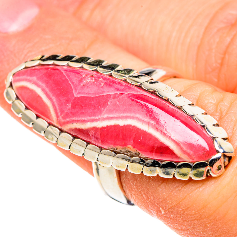 Rhodochrosite Rings handcrafted by Anasilvercos - RING97669