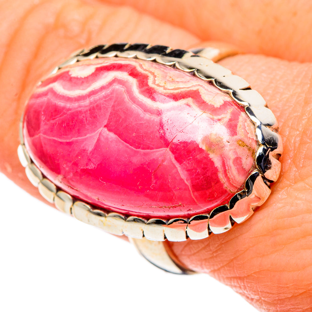 Rhodochrosite Rings handcrafted by Anasilvercos - RING97670