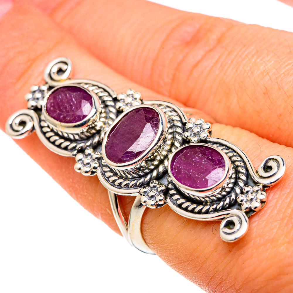 Ruby Rings handcrafted by Anasilvercos - RING97671