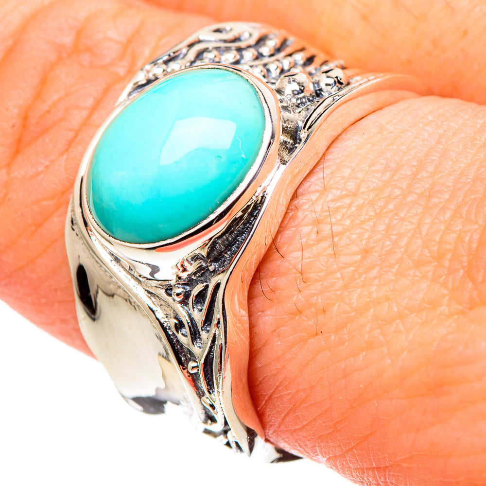 Larimar Rings handcrafted by Anasilvercos - RING97710