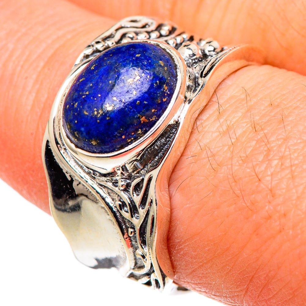 Lapis Lazuli Rings handcrafted by Anasilvercos - RING97716