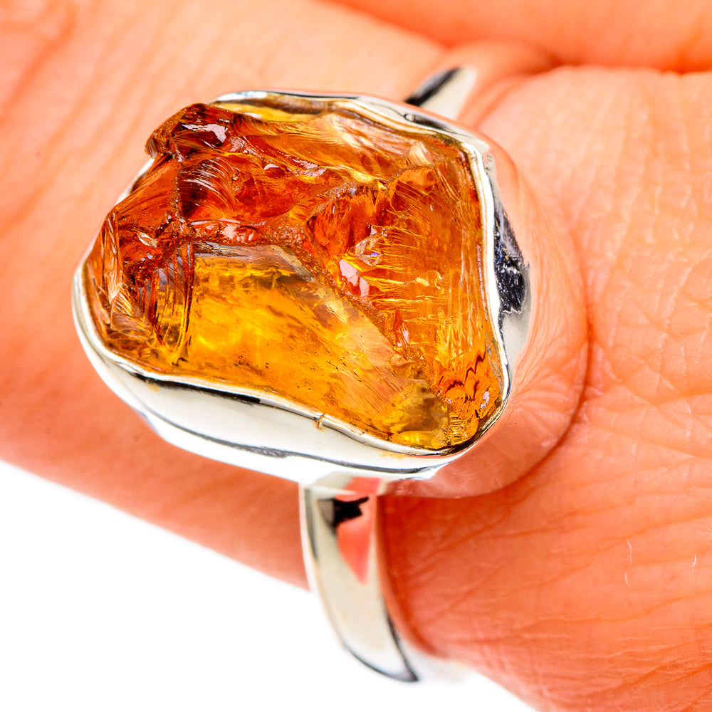 Citrine Rings handcrafted by Anasilvercos - RING97723