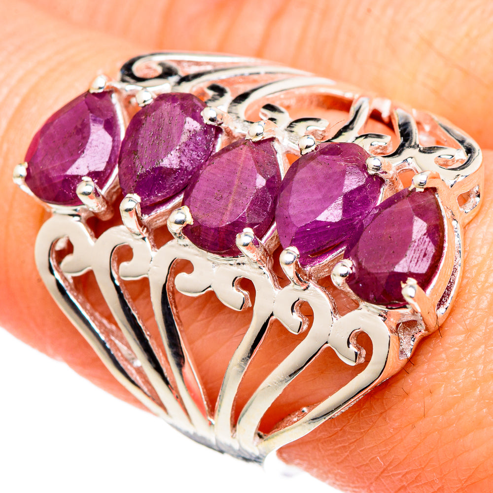 Ruby Rings handcrafted by Anasilvercos - RING97727
