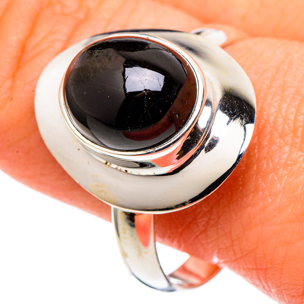 Star Diopside Rings handcrafted by Anasilvercos - RING97738