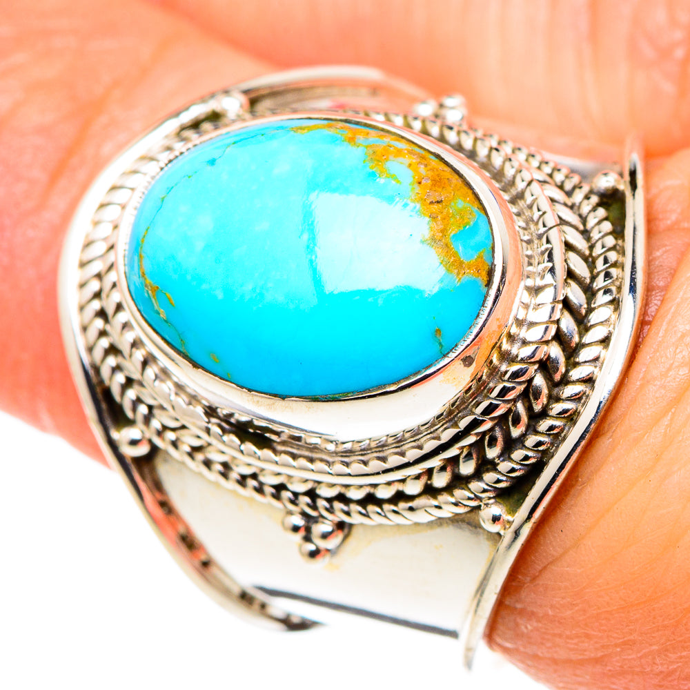 Chrysocolla Rings handcrafted by Anasilvercos - RING97752