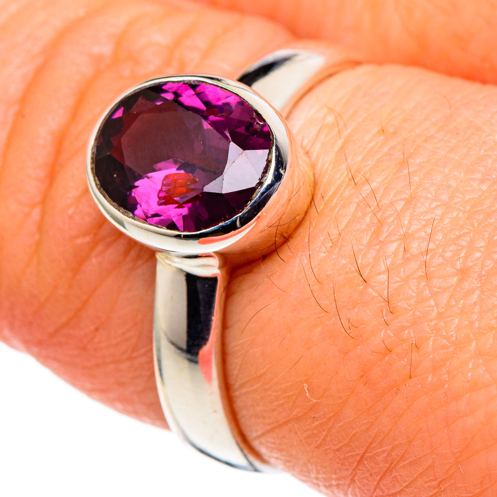 Pink Tourmaline Rings handcrafted by Anasilvercos - RING97768