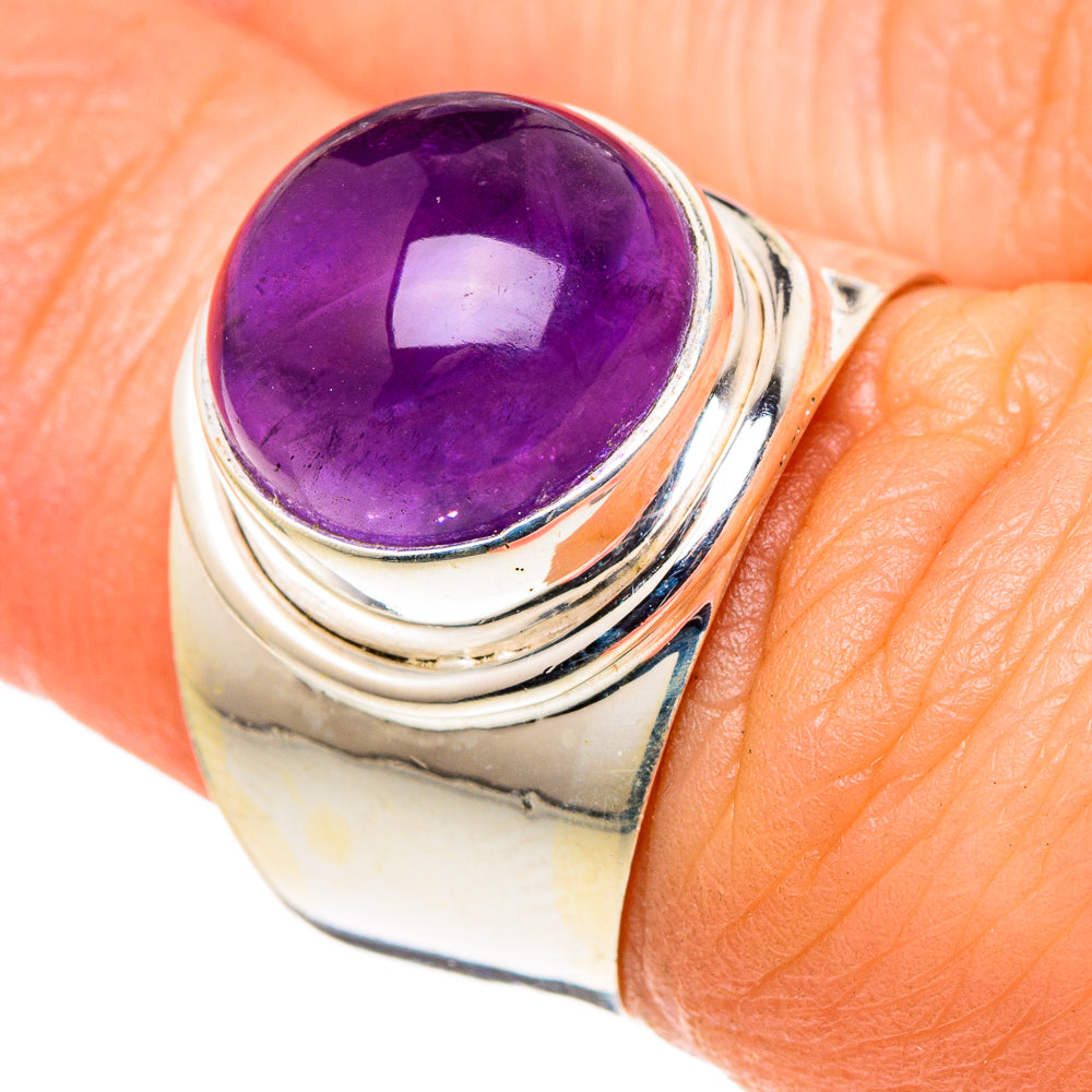 Amethyst Rings handcrafted by Anasilvercos - RING97773