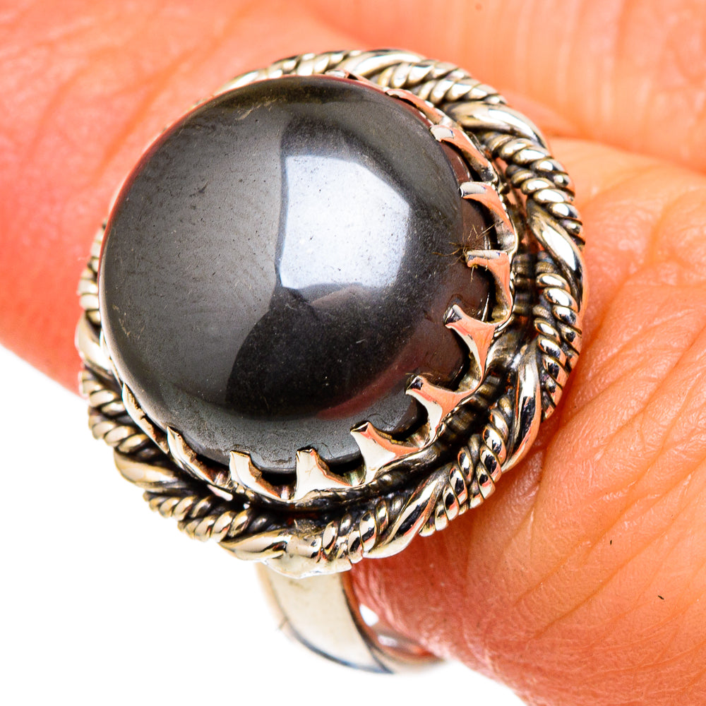 Hematite Rings handcrafted by Anasilvercos - RING97784