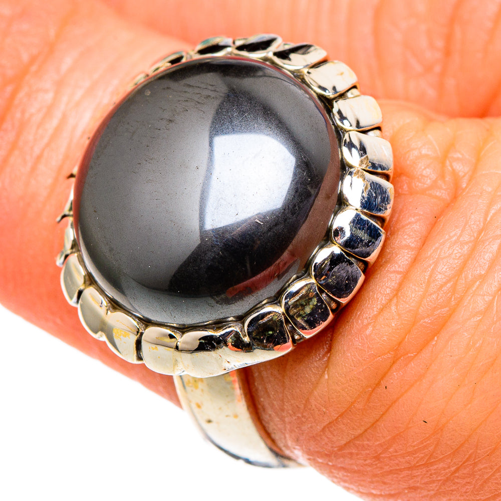 Hematite Rings handcrafted by Anasilvercos - RING97785