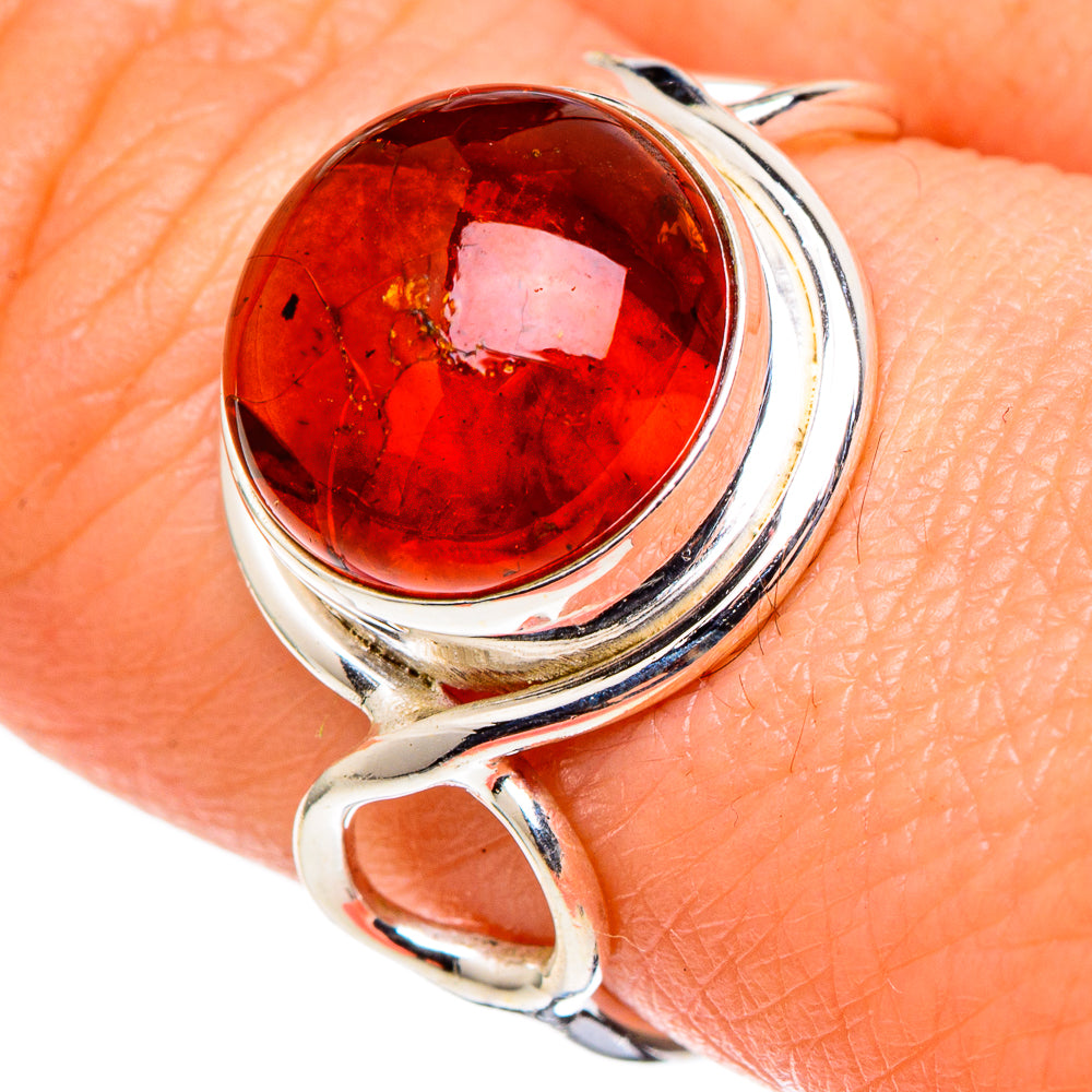 Baltic Amber Rings handcrafted by Anasilvercos - RING97803