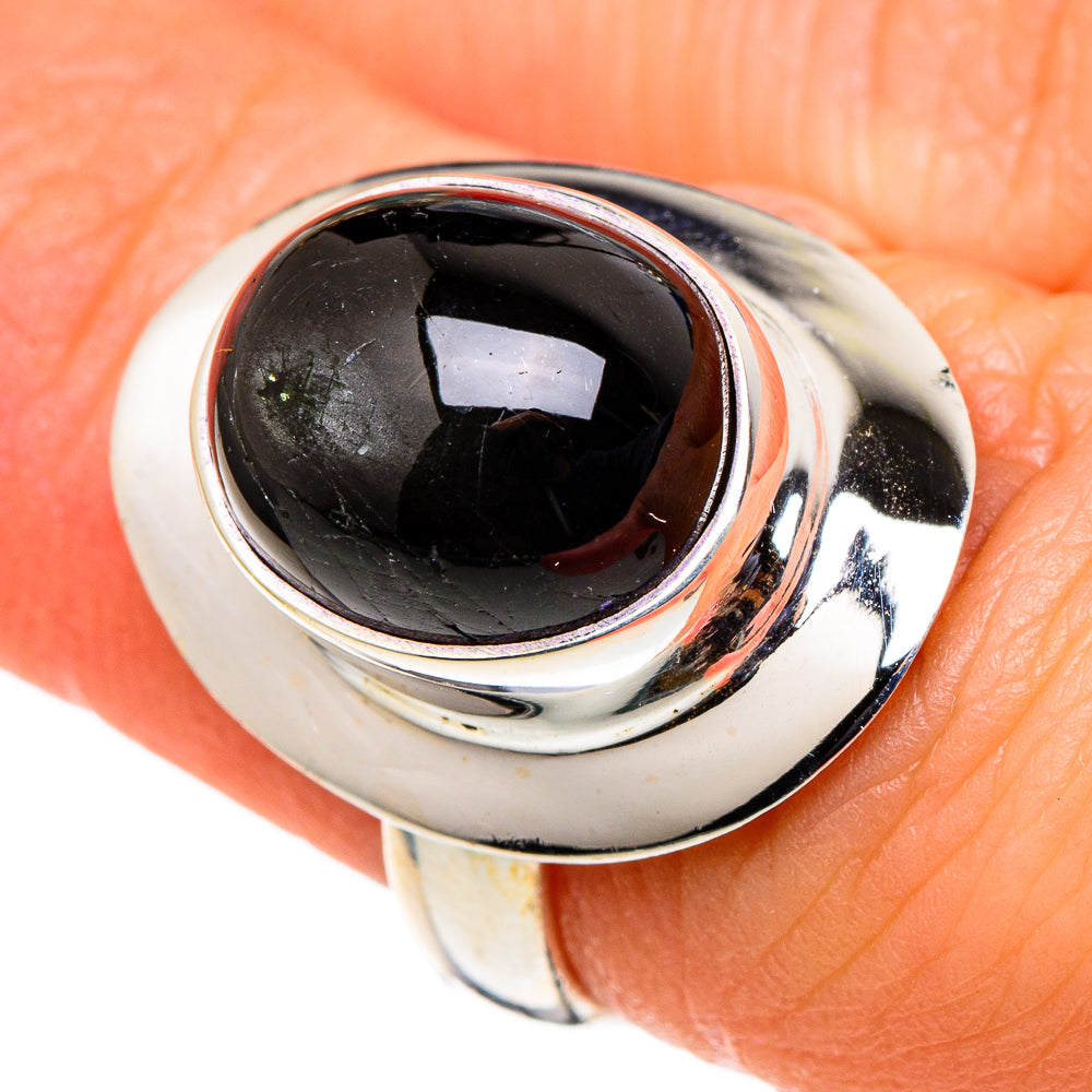 Star Diopside Rings handcrafted by Anasilvercos - RING97814