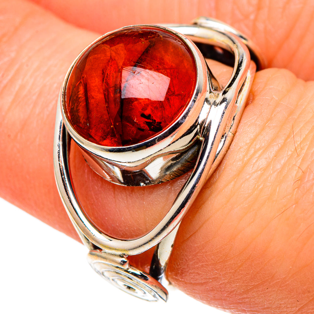 Baltic Amber Rings handcrafted by Anasilvercos - RING97838