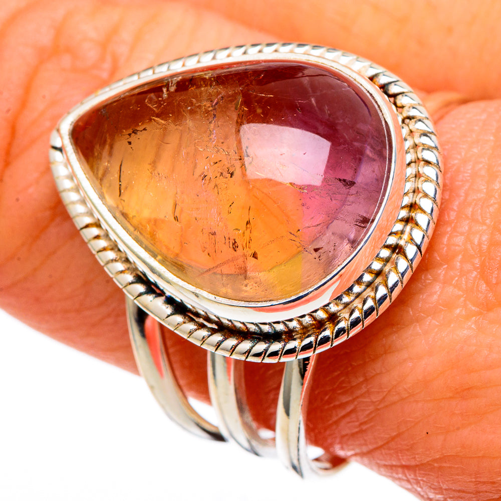 Ametrine Rings handcrafted by Anasilvercos - RING97845