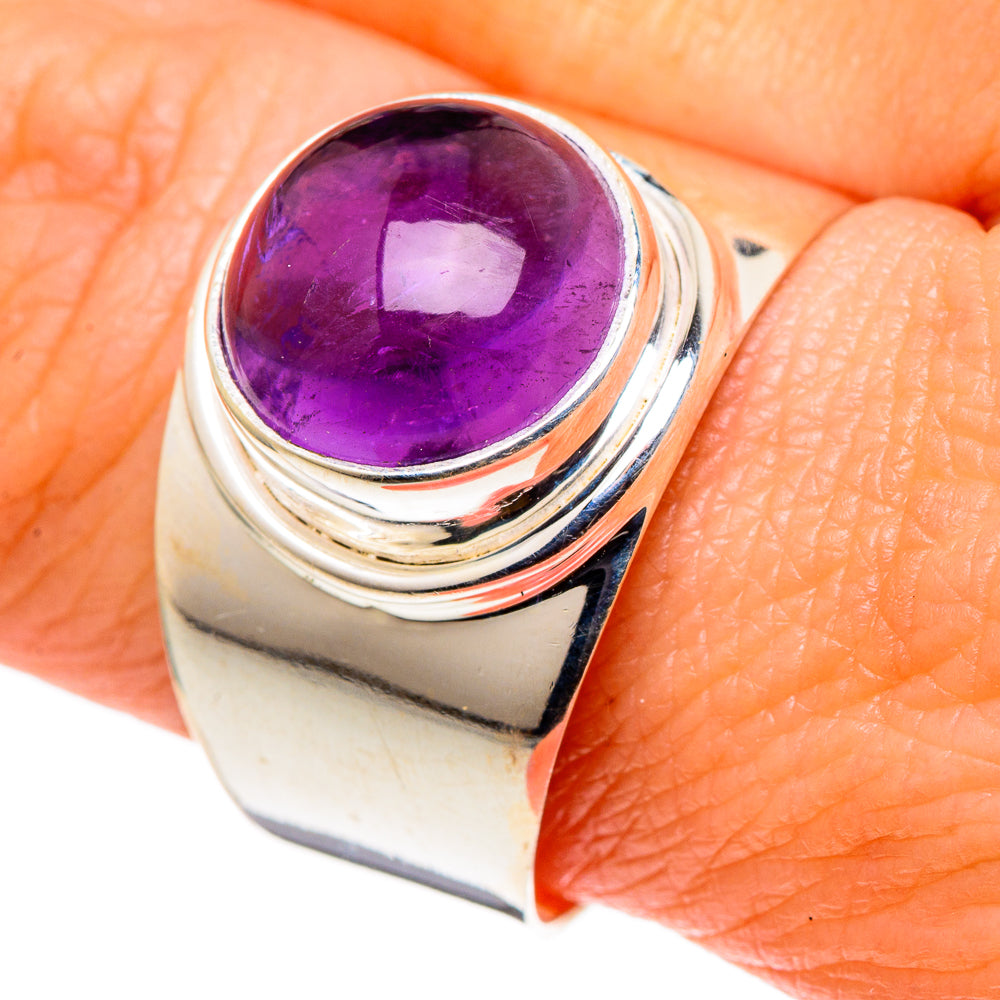 Amethyst Rings handcrafted by Anasilvercos - RING97847
