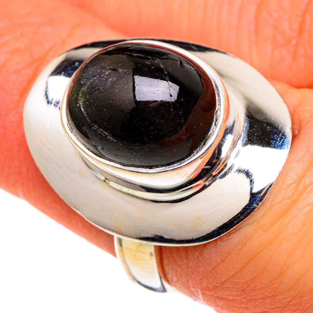 Star Diopside Rings handcrafted by Anasilvercos - RING97849