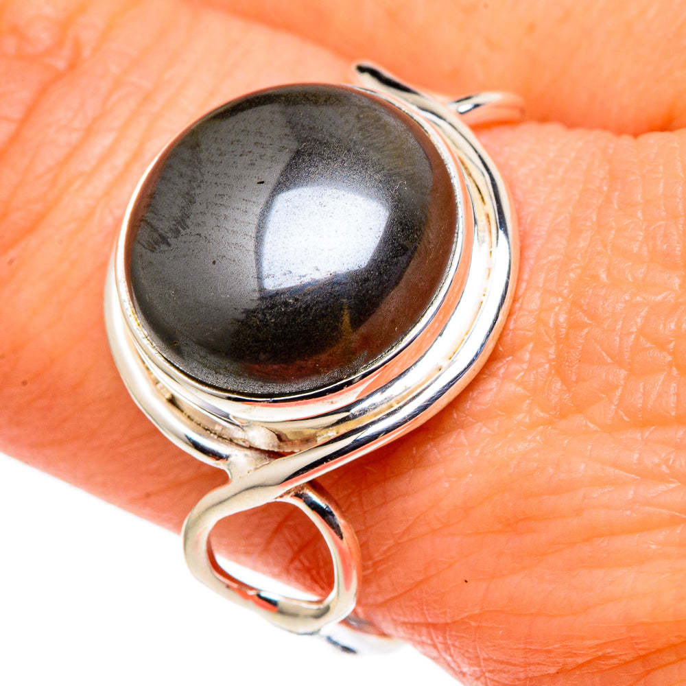 Hematite Rings handcrafted by Anasilvercos - RING97857