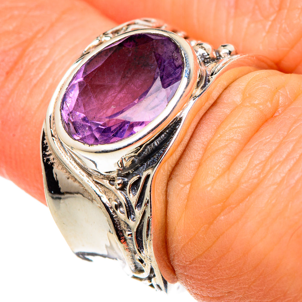 Amethyst Rings handcrafted by Anasilvercos - RING97875