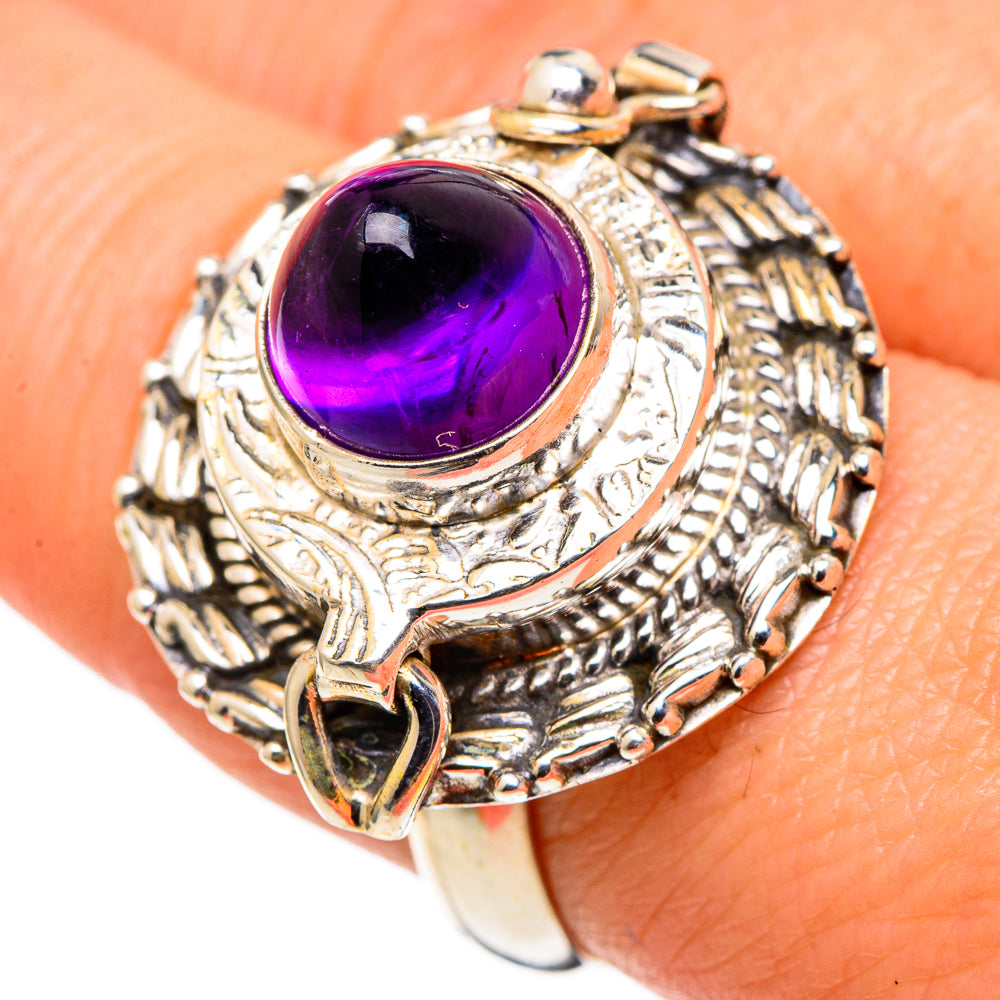 Amethyst Rings handcrafted by Anasilvercos - RING97879