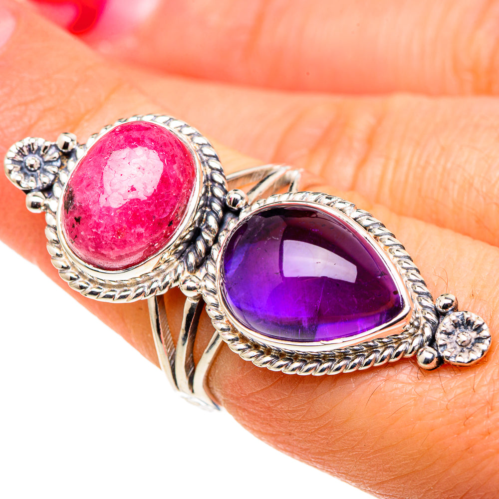 Amethyst Rings handcrafted by Anasilvercos - RING97885