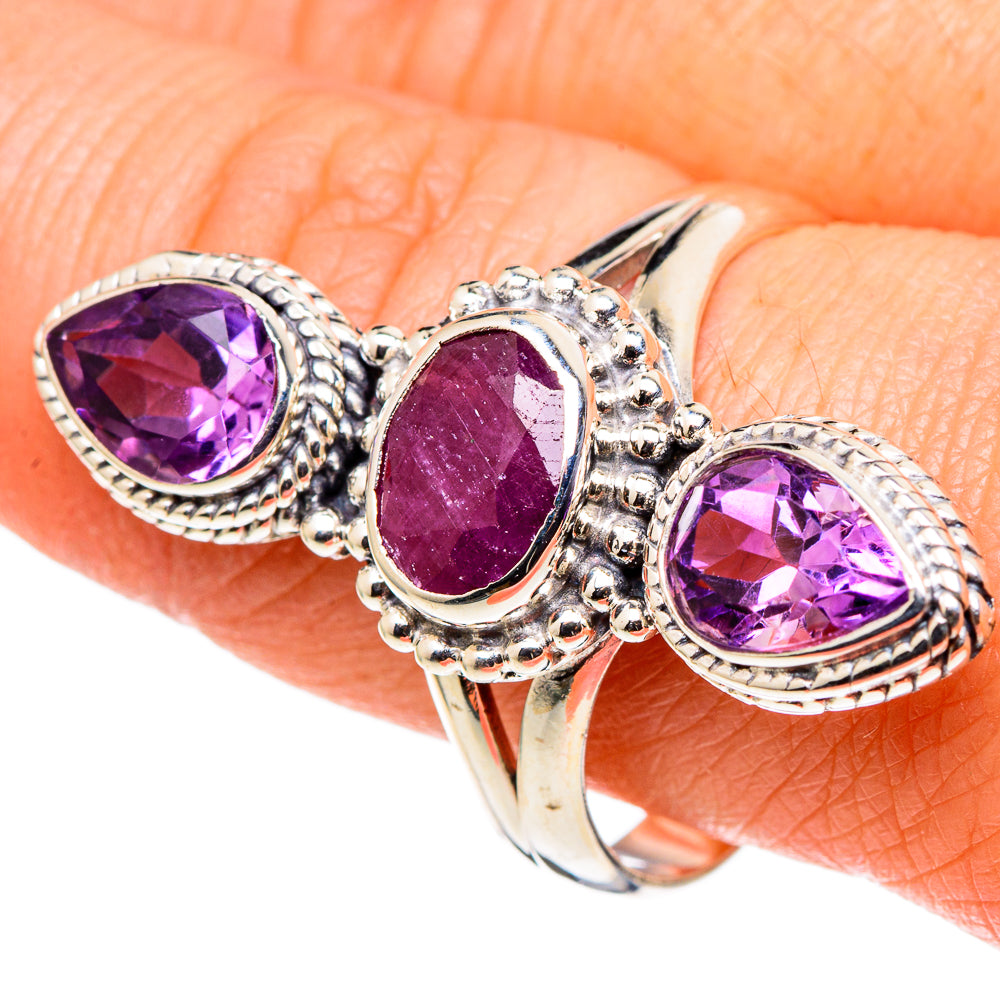Ruby Rings handcrafted by Anasilvercos - RING97886