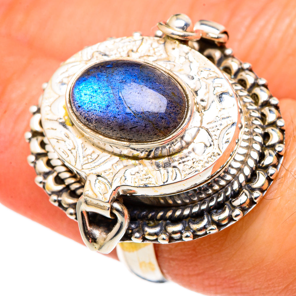 Labradorite Rings handcrafted by Anasilvercos - RING97896