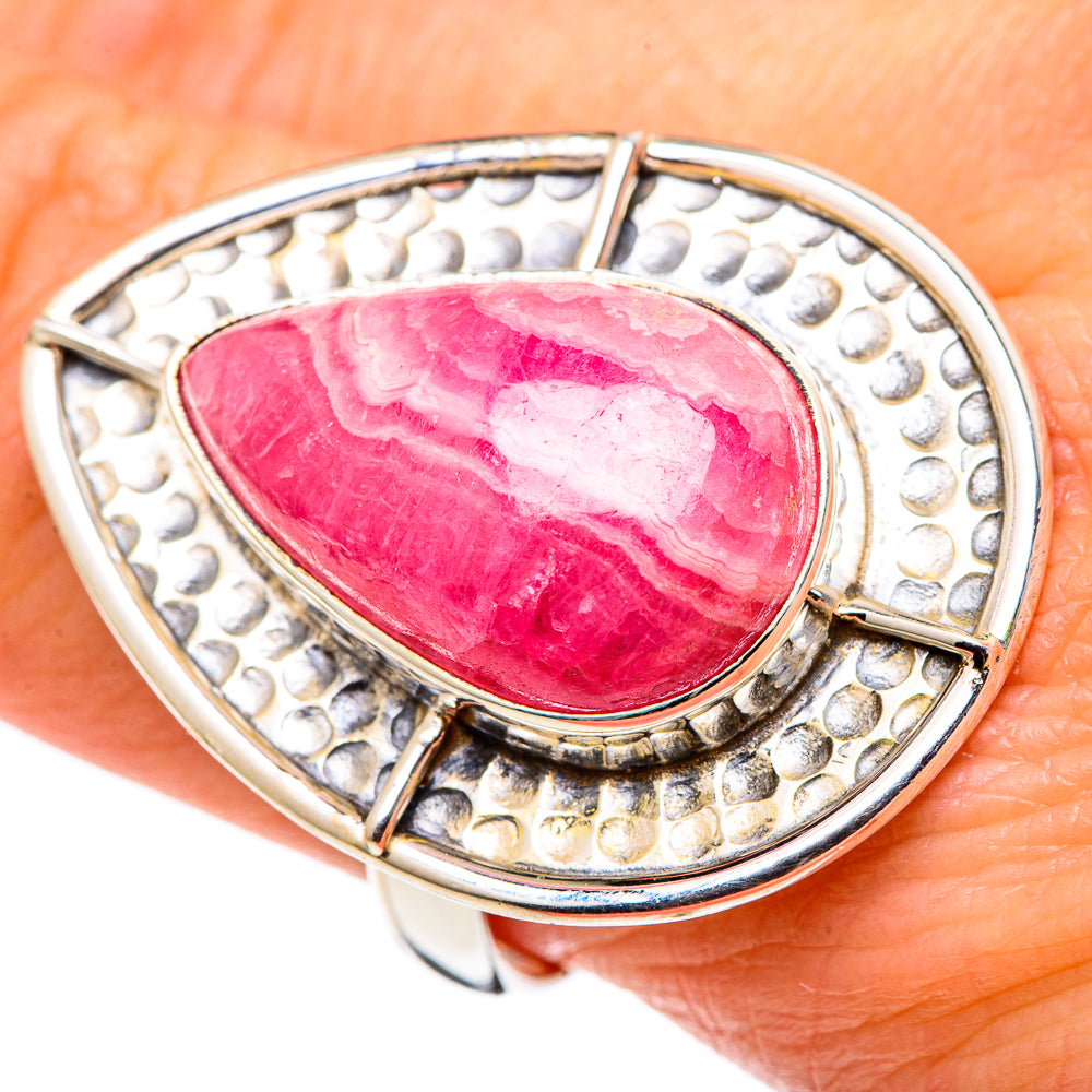 Rhodochrosite Rings handcrafted by Anasilvercos - RING97918