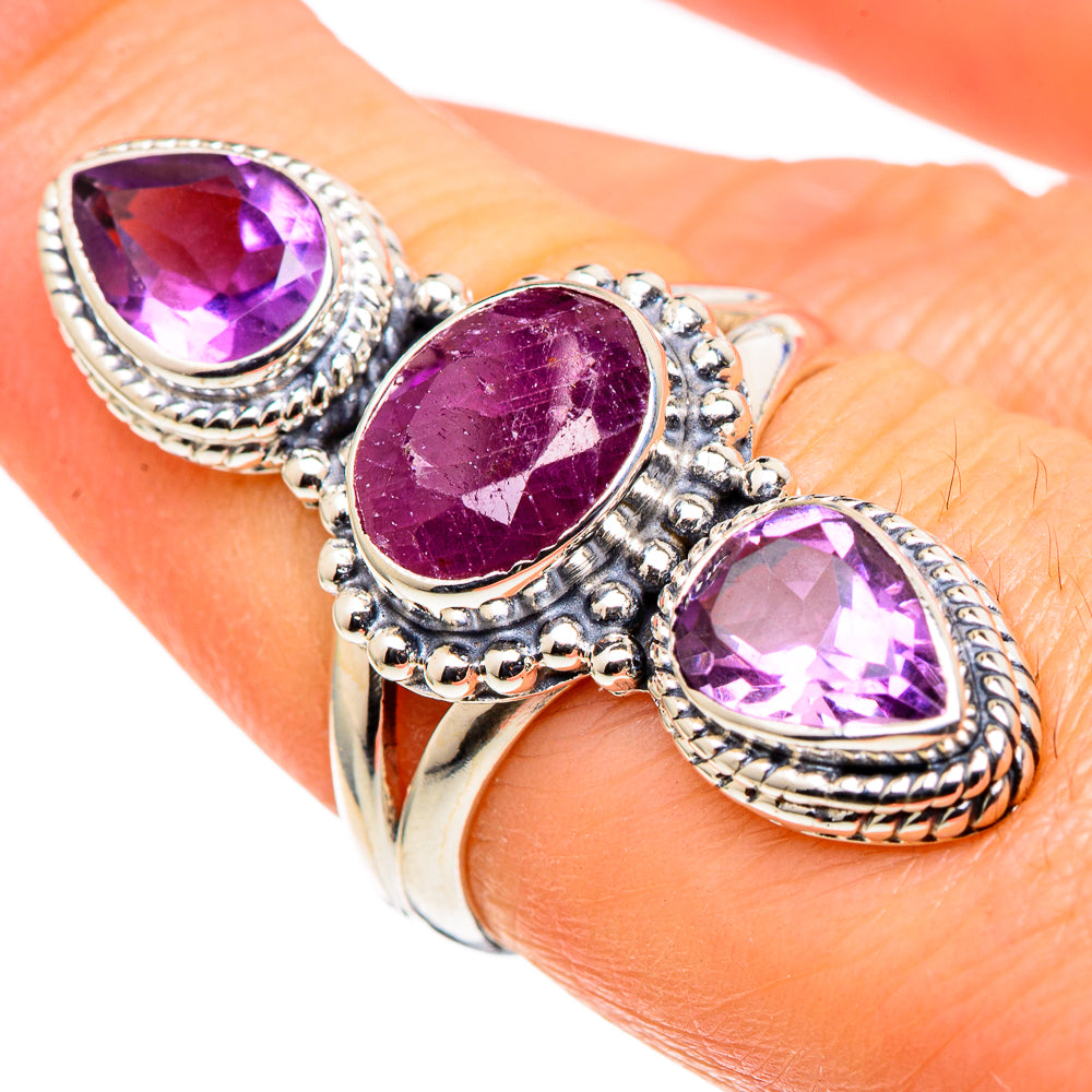 Ruby Rings handcrafted by Anasilvercos - RING97925