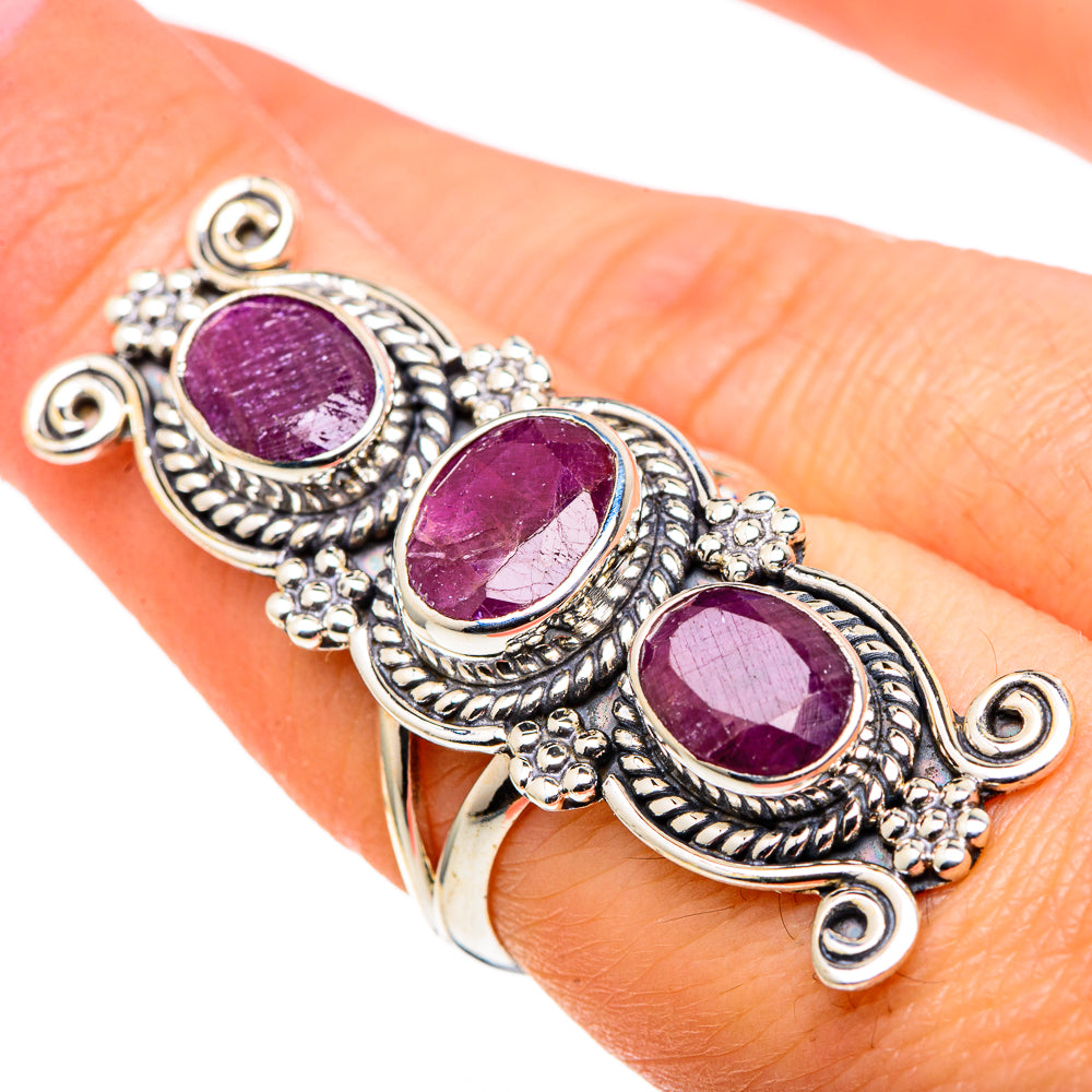 Ruby Rings handcrafted by Anasilvercos - RING97941