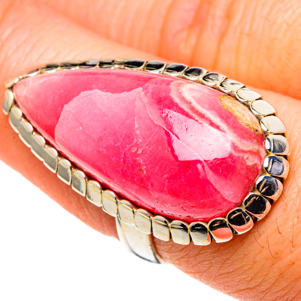 Rhodochrosite Rings handcrafted by Anasilvercos - RING97944