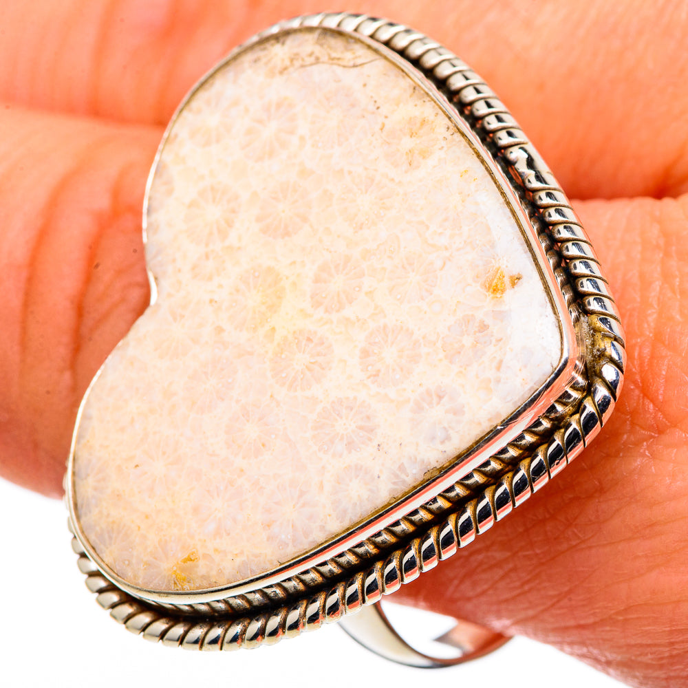 Scolecite Rings handcrafted by Anasilvercos - RING97945