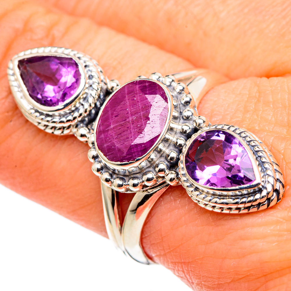 Ruby Rings handcrafted by Anasilvercos - RING97948