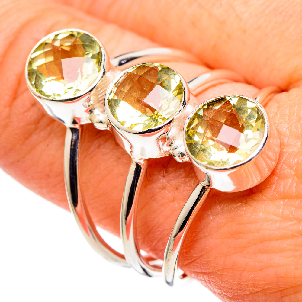 Citrine Rings handcrafted by Anasilvercos - RING97952