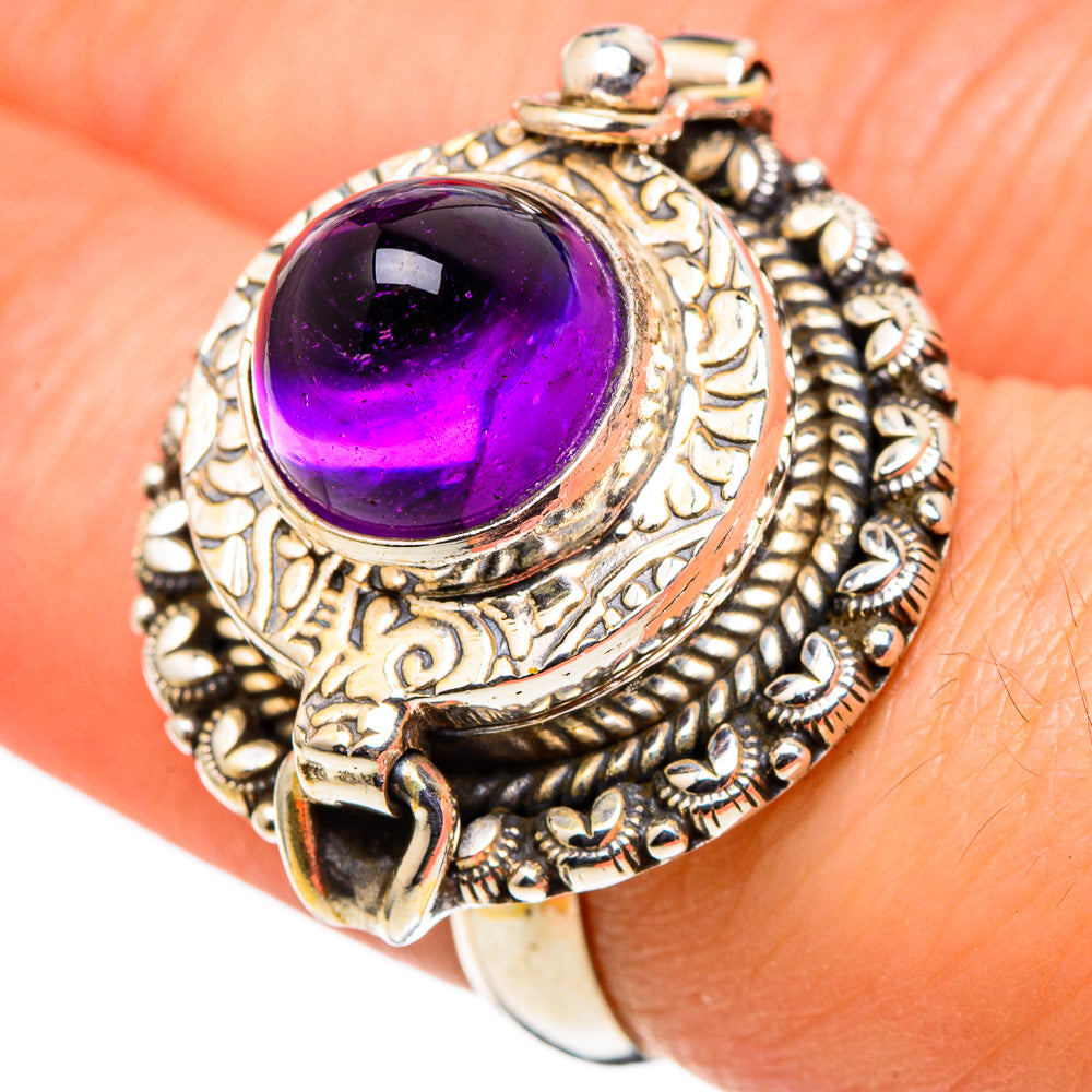 Amethyst Rings handcrafted by Anasilvercos - RING97965