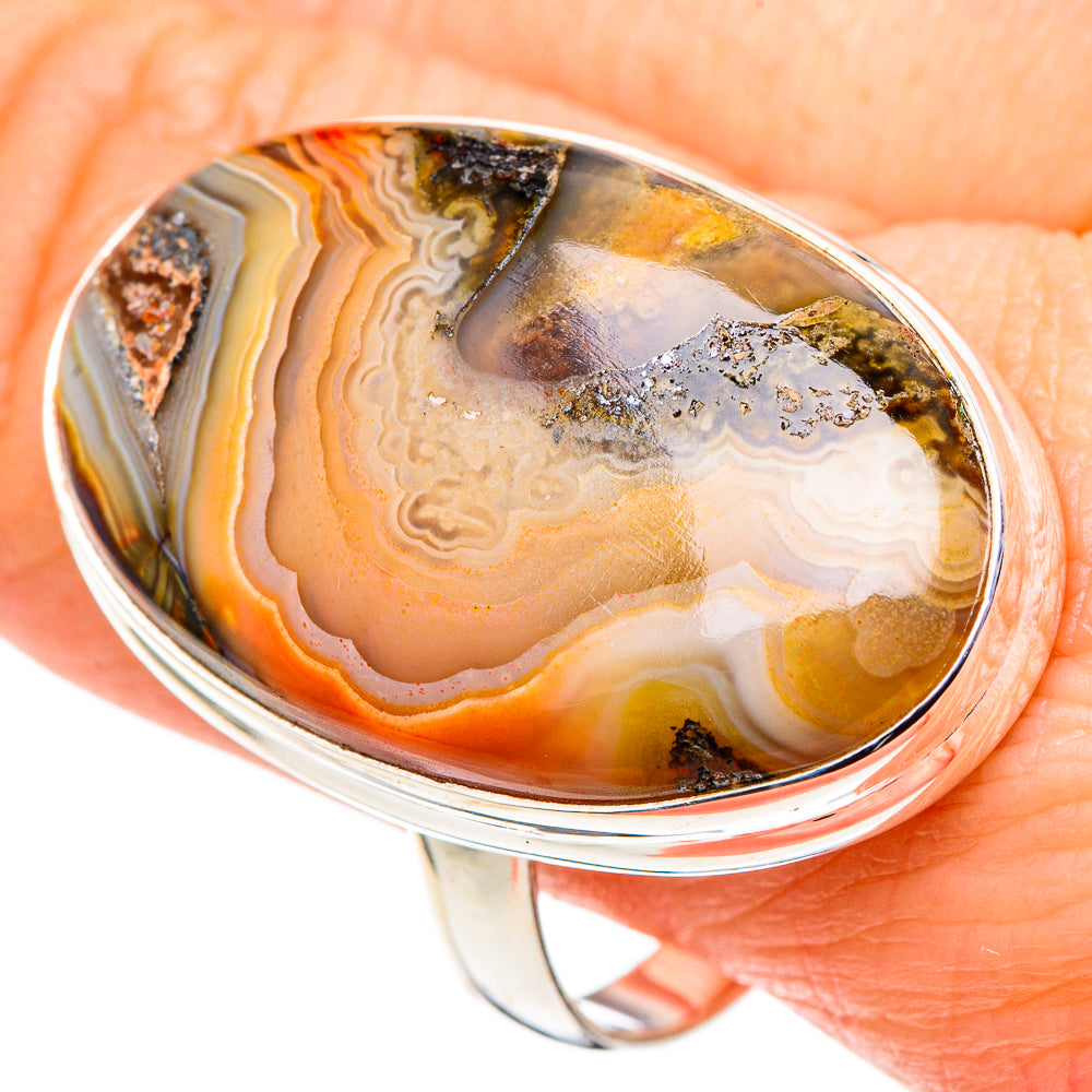 Ocean Jasper Rings handcrafted by Anasilvercos - RING97974