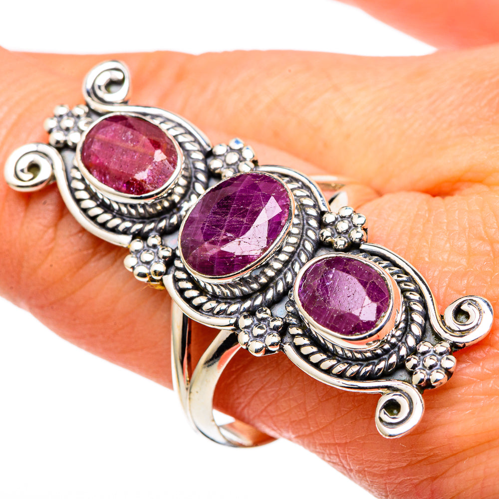 Ruby Rings handcrafted by Anasilvercos - RING97979