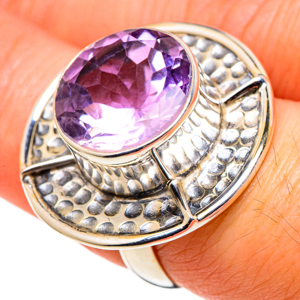 Amethyst Rings handcrafted by Anasilvercos - RING97983
