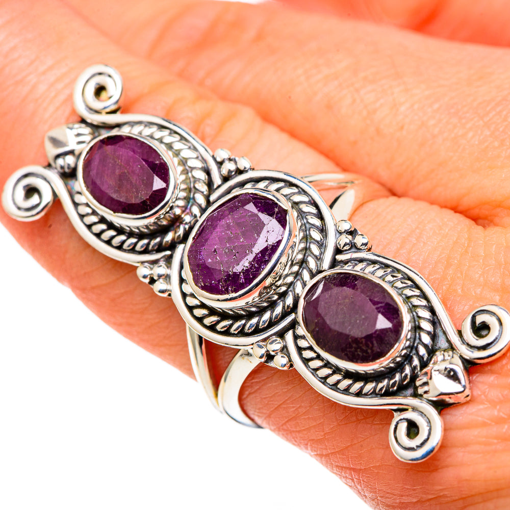 Ruby Rings handcrafted by Anasilvercos - RING97987