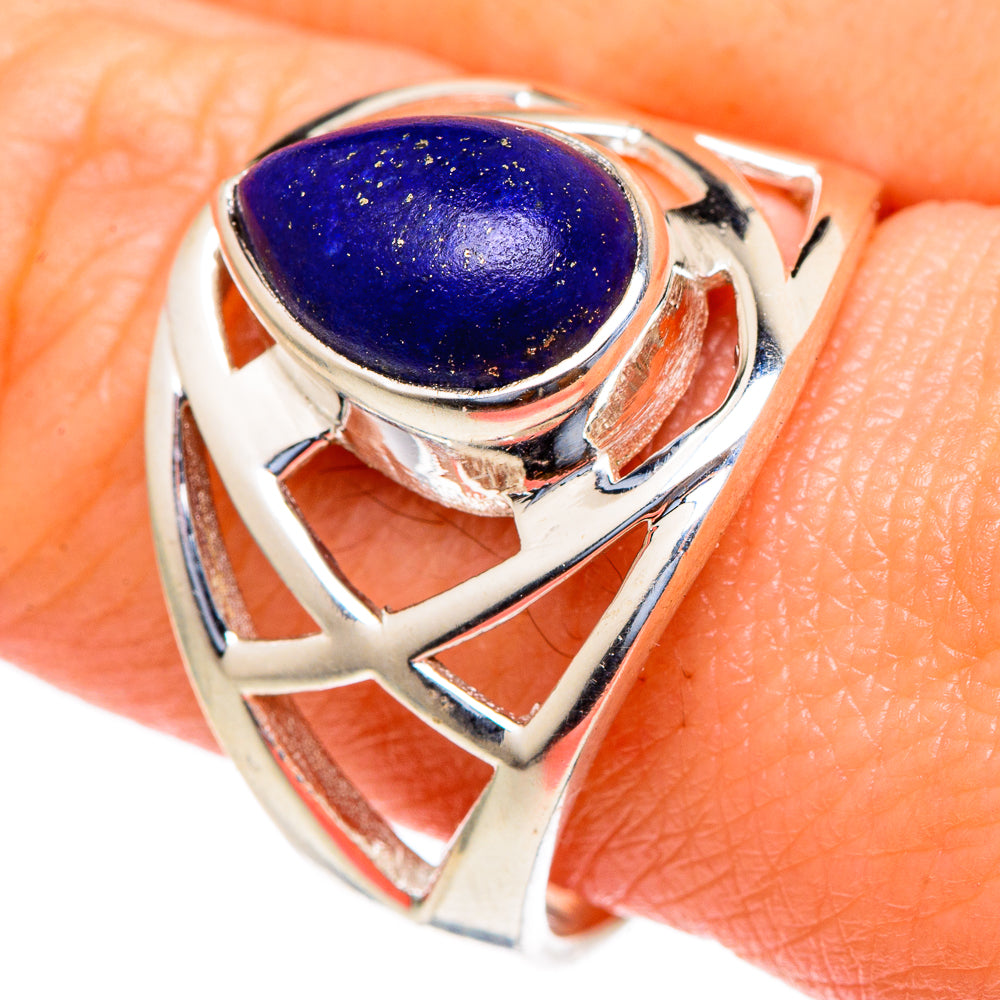 Lapis Lazuli Rings handcrafted by Anasilvercos - RING97998