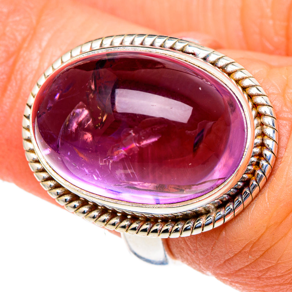 Amethyst Rings handcrafted by Anasilvercos - RING98020