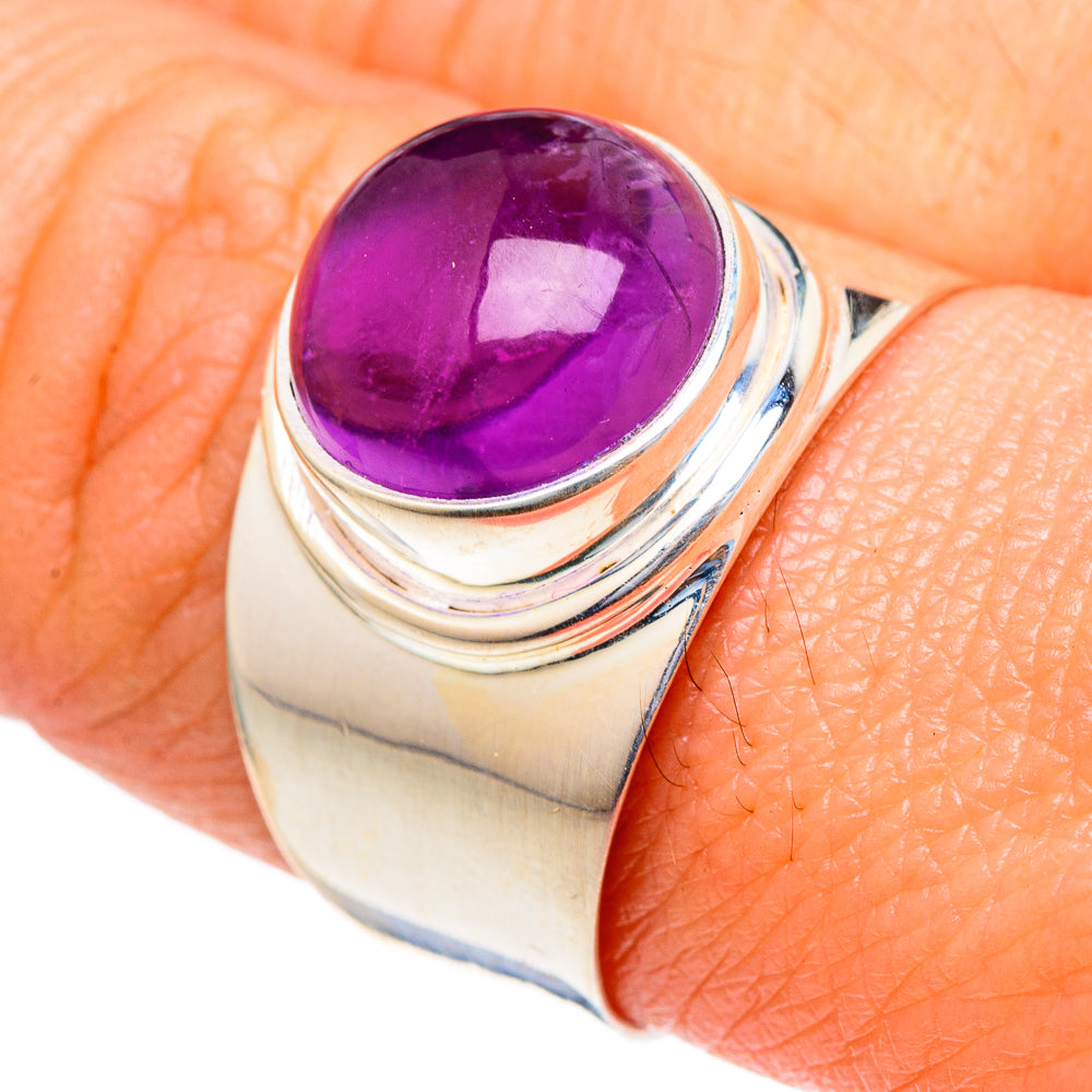 Amethyst Rings handcrafted by Anasilvercos - RING98059