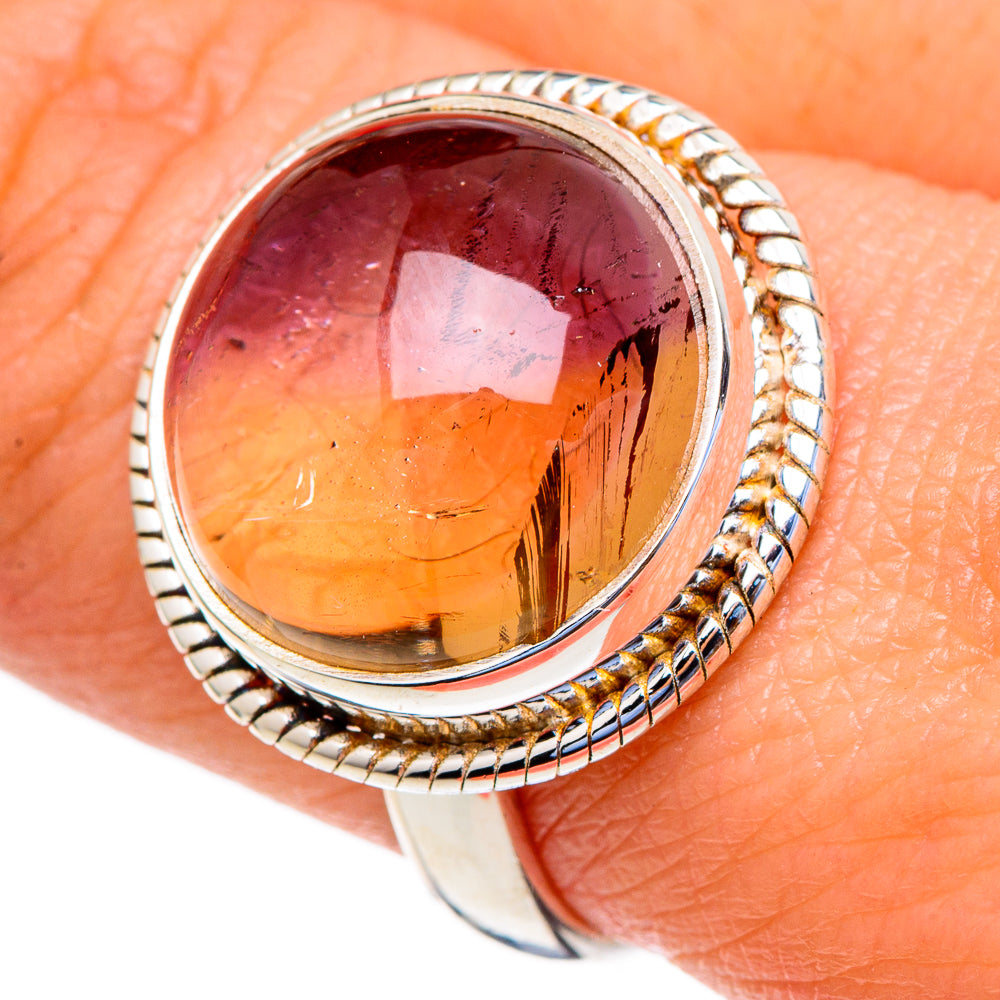 Ametrine Rings handcrafted by Anasilvercos - RING98066