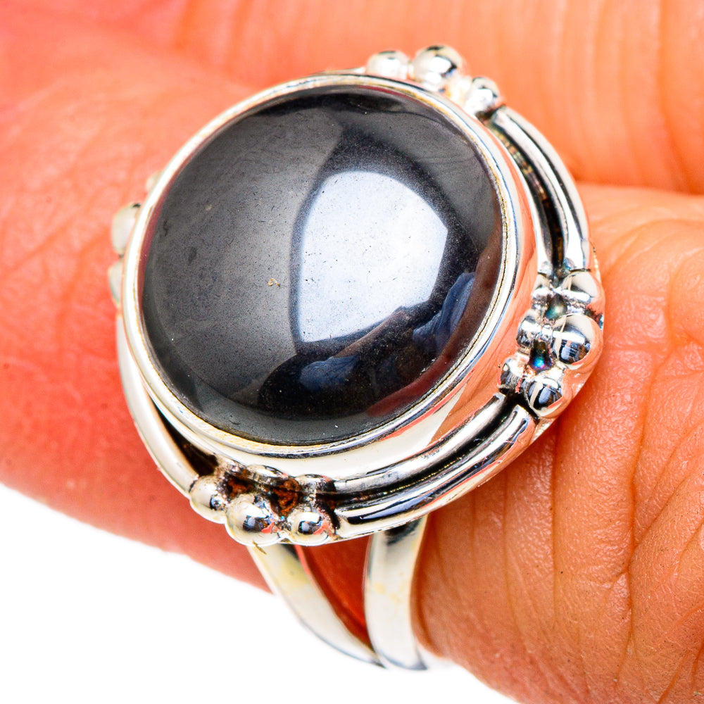 Hematite Rings handcrafted by Anasilvercos - RING98072