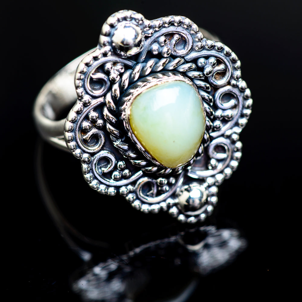 Ethiopian Opal Rings handcrafted by Anasilvercos - RING980798