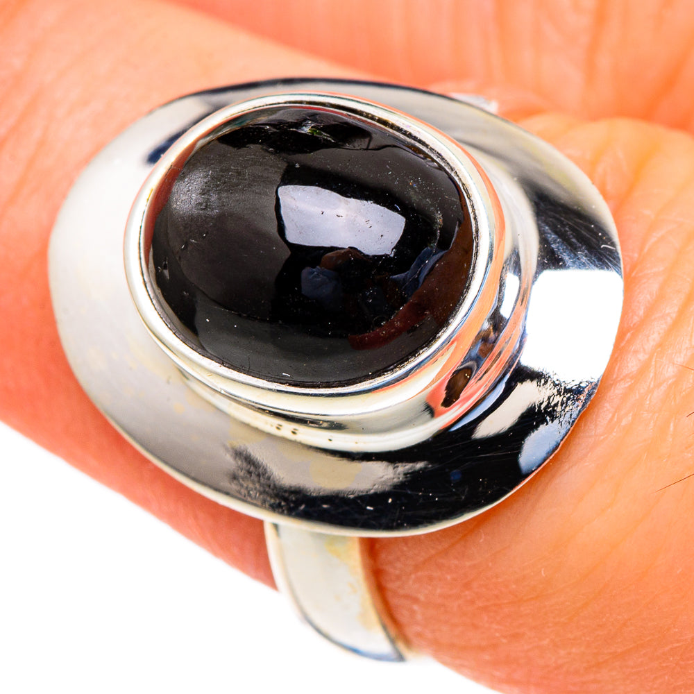 Black Onyx Rings handcrafted by Anasilvercos - RING98135